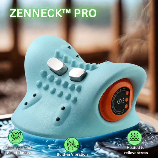ZenNeck Pro | Vibrating Cervical Neck Massager.