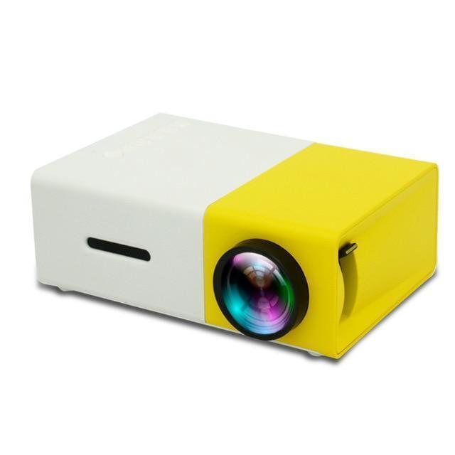 mini HD portable projector for indoor and outdoor.